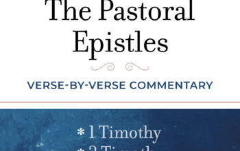 The Pastoral Epistles Cover